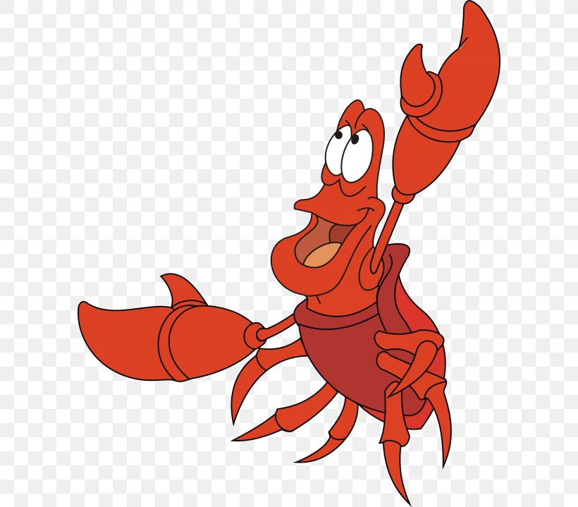 Ariel Crab Sebastian Animated Film, PNG, 600x719px, Ariel, Animated ...