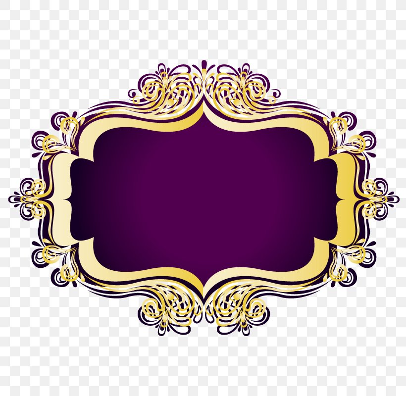 Gold Text Box Computer File, PNG, 800x800px, Gold, Gratis, Purple, Text Box, Vecteur Download Free