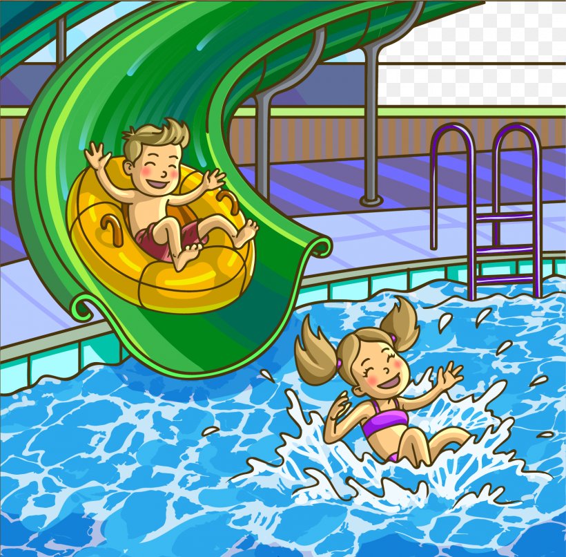 Water Park Child Play Clip Art, PNG, 1660x1632px, Water Park, Amusement ...