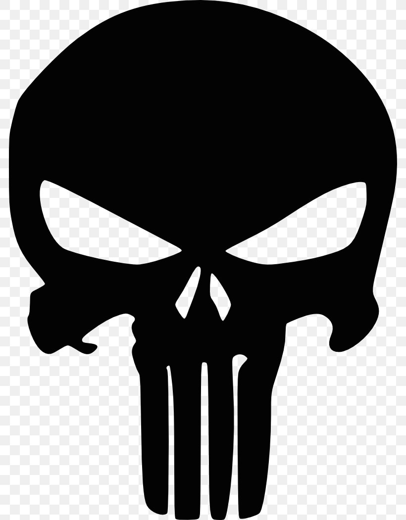 Printable Punisher Skull