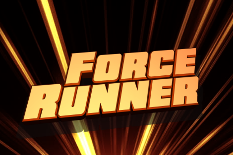 Force Runner Font | Iconian Fonts | FontSpace