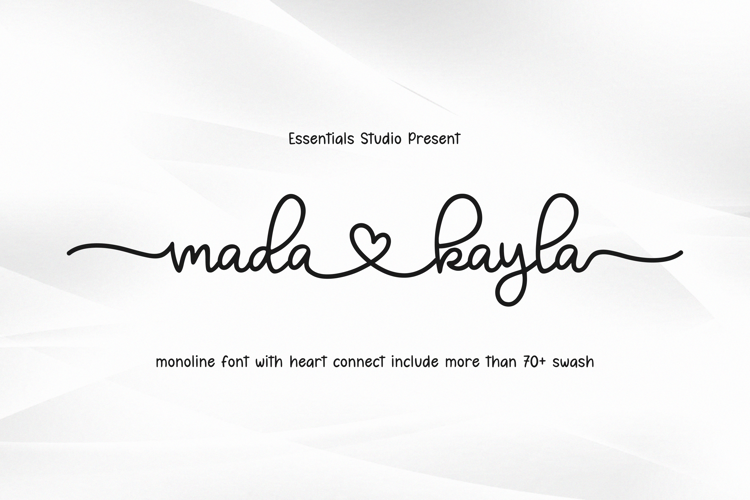 mada kayla Font