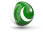 Pakistan. Sphere icon. Download icon.