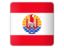 French Polynesia. Square icon. Download icon.