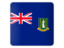 Virgin Islands. Square icon. Download icon.