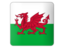 Wales. Square icon. Download icon.