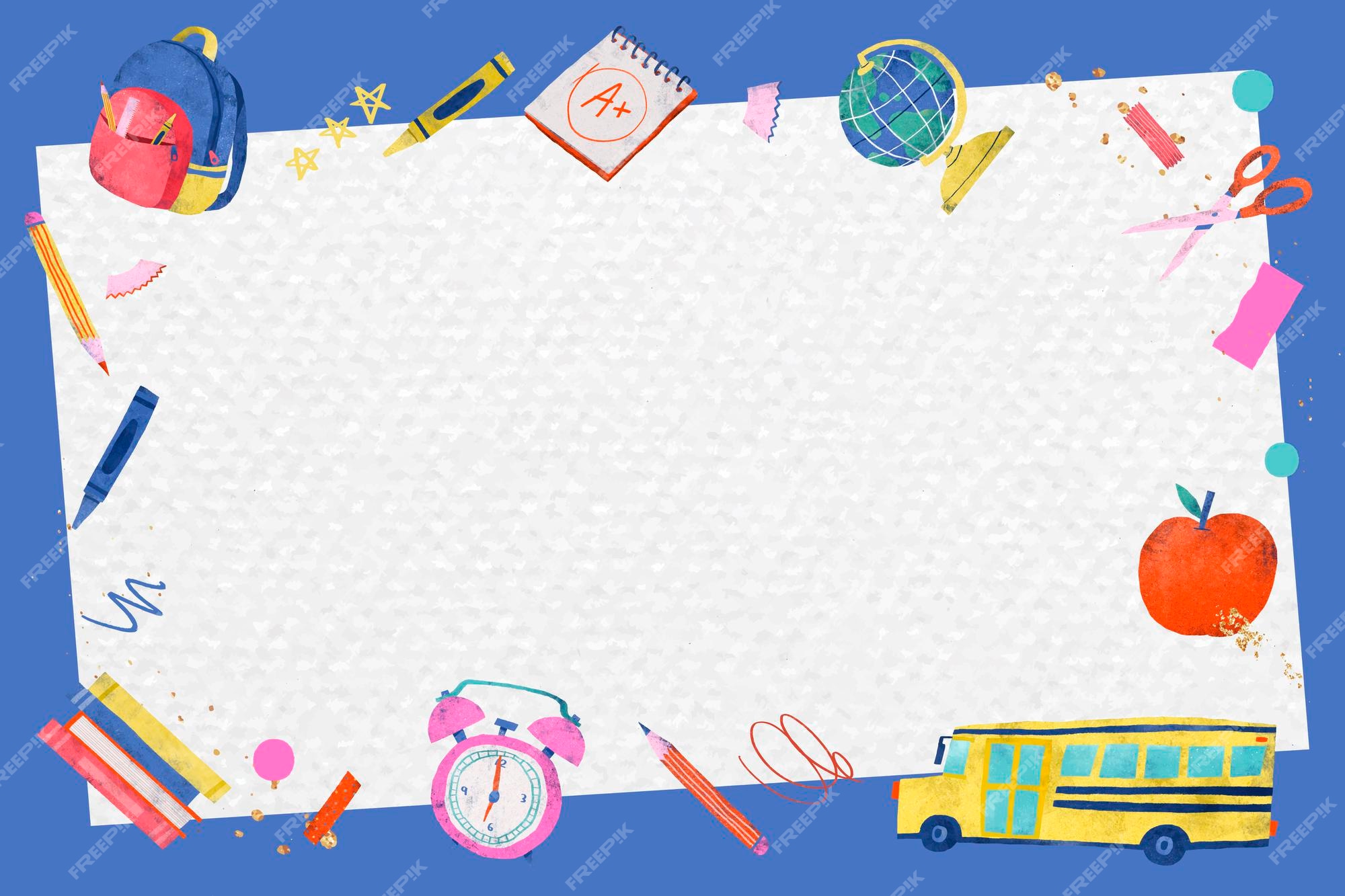 Cute School Background Images - Free Download on Freepik