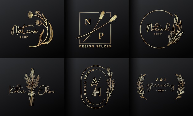 Elegant logo Vectors & Illustrations for Free Download | Freepik