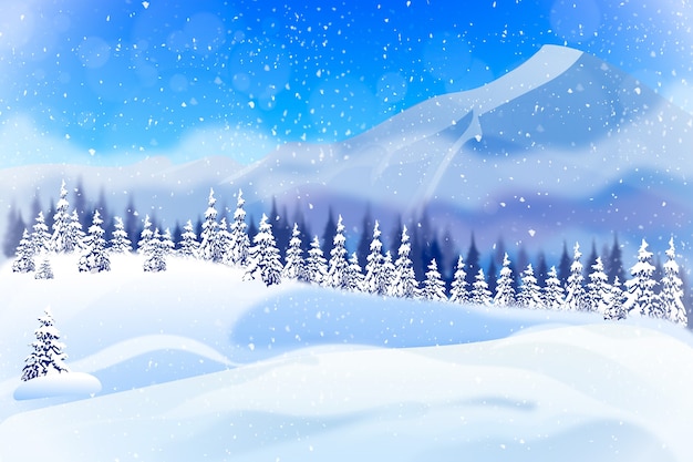 Details 200 winter season background