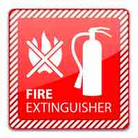 Fire Extinguisher Sign Images - Free Download on Freepik