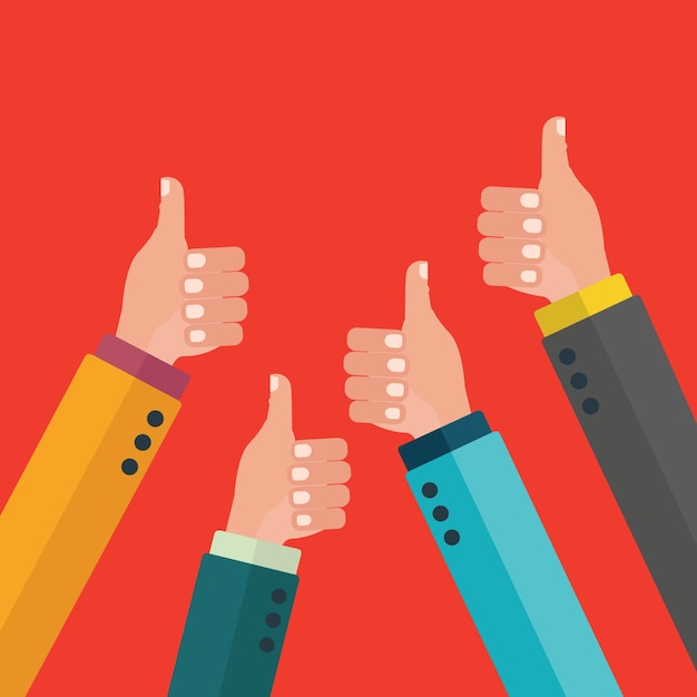 Thumbs Up Vector Free Download