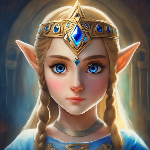 Princess Zelda Face