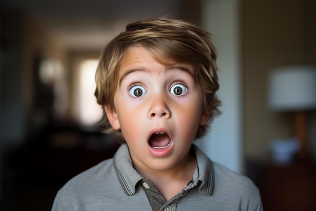 Premium Photo | An american male child with straight hair