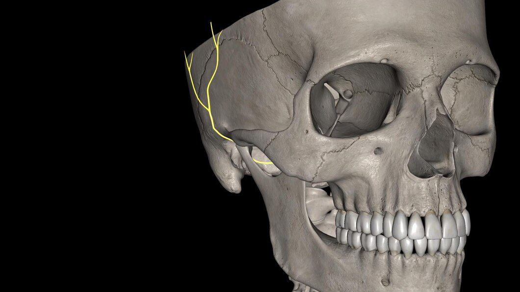 Premium Photo | The auriculotemporal nerve is a branch of the ...