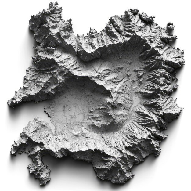 Premium Photo | Basilan Province Philippines Grayscaled Map Lakes 3d ...