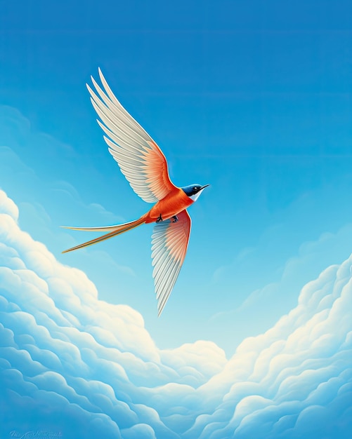 Bird Soaring