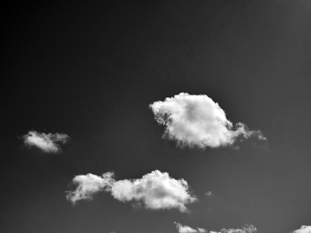 Premium Photo | Black and white clouds in the sky background