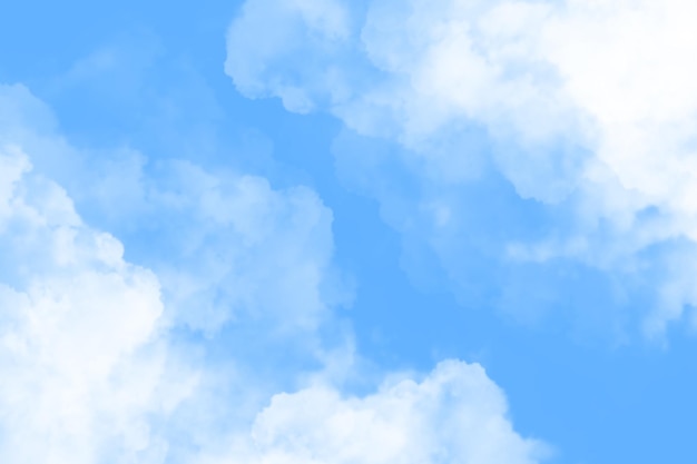 Premium Photo | Blue sky and white cloud background