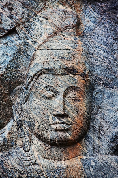 Premium Photo | Buddhist temple on sri lanka