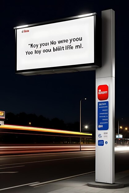 Premium Photo | Bus stop billboard mockup