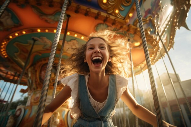 Premium Photo | Carnival Fun Joy and Excitement in Every Frame