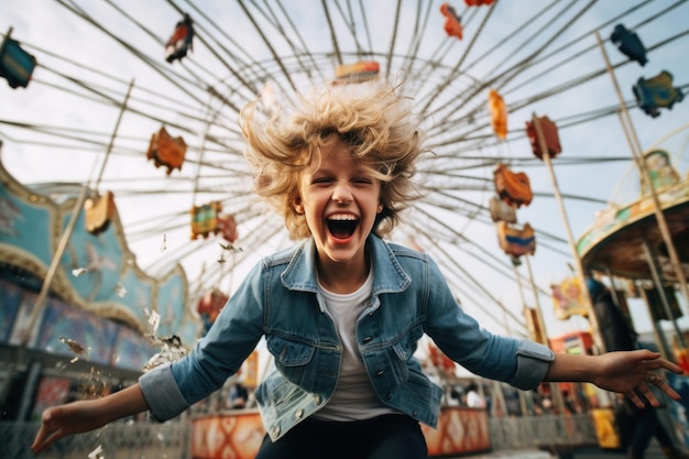 Premium Photo | Carnival Fun Joy and Excitement in Every Frame