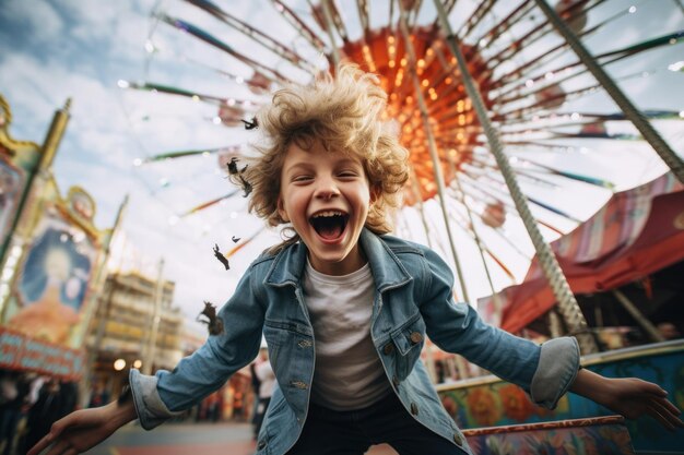 Premium Photo | Carnival Fun Joy and Excitement in Every Frame