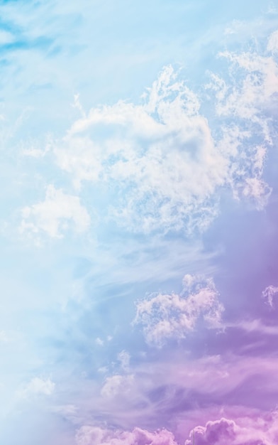 Premium Photo | Dreamy surreal sky as abstract art fantasy pastel ...