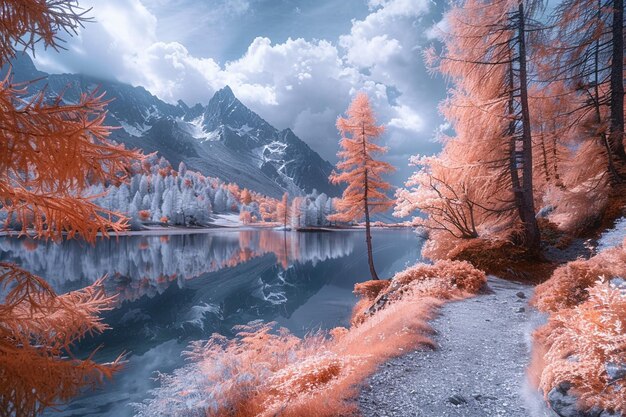 Premium Photo | Explore the unseen with infrared ography of natura ...