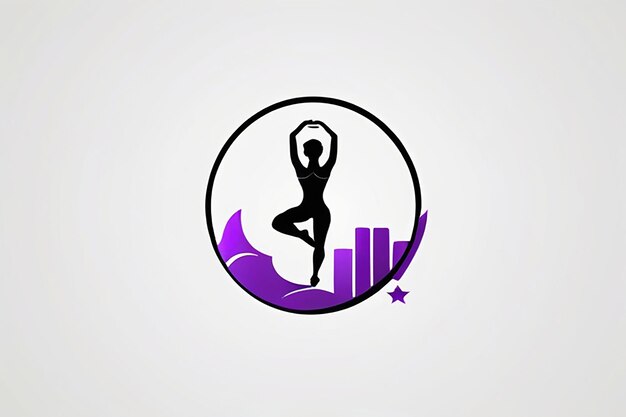 Fitness Gymnastic Logo Design Inspiration | Premium AI-generated image