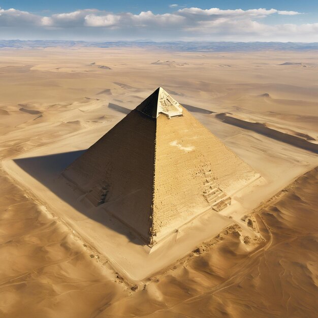 The Great Pyramid of Giza is the largest Egyptian pyramid It served as ...