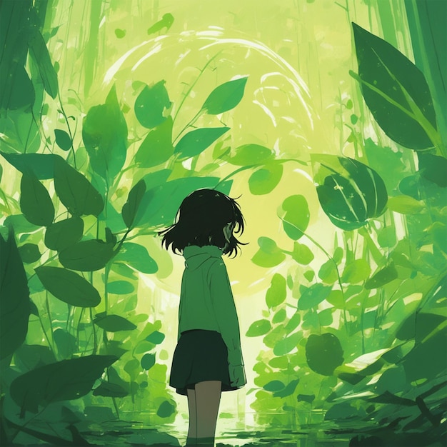 Green Aesthetic Laptop Anime Wallpapers  Wallpaper Cave