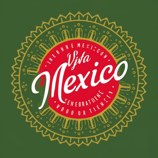 A green and gold logo for mexico city | Premium AI-generated image