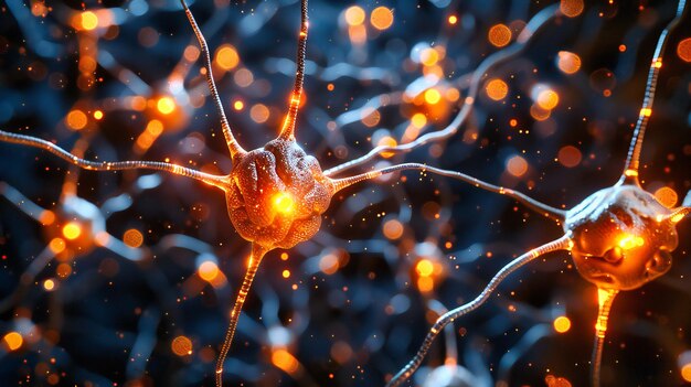 Premium Photo | Intricate Nerve Cell Network Detailed Neurological ...