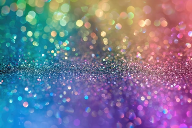 Premium Photo | Iridescent rainbow background with glitter Gradient ...