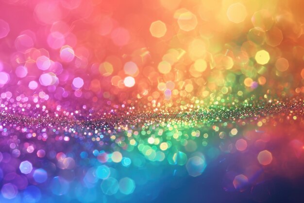 Premium Photo | Iridescent rainbow background with glitter Gradient ...