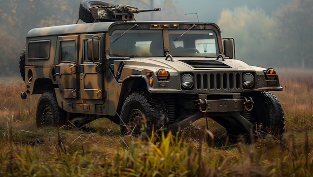 Premium Photo | Land rover defender military land vehicle green ...