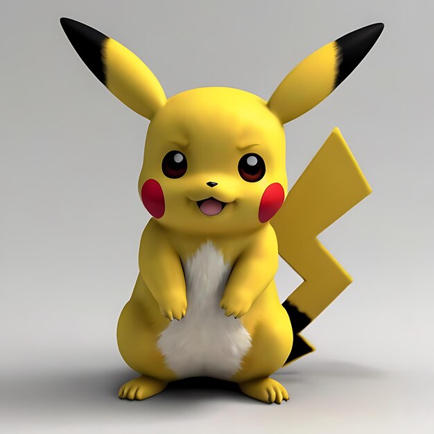 Premium Photo | Pikachu genarated by AI