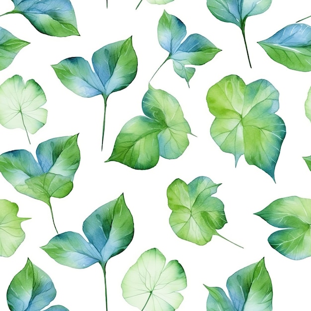 Premium AI Image | Poison ivy leaves pattern