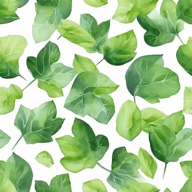 Premium AI Image | Poison ivy leaves pattern