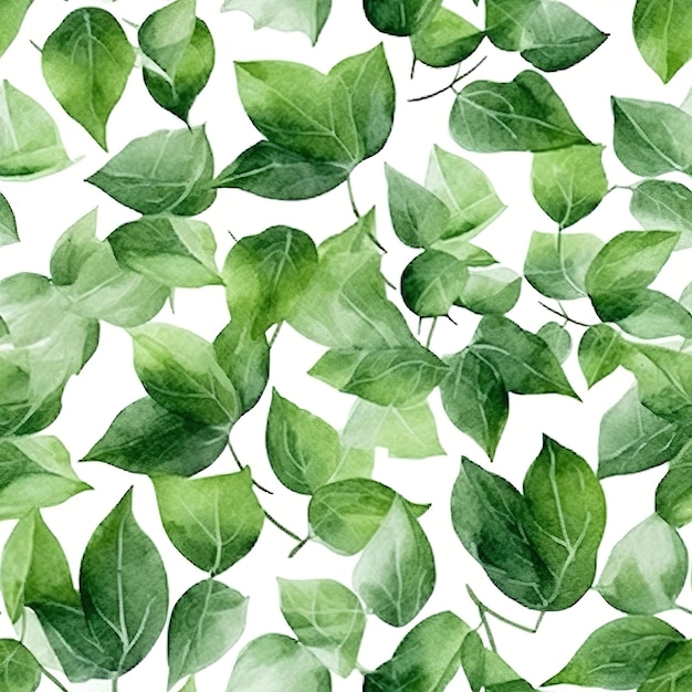 Premium AI Image | Poison ivy leaves pattern