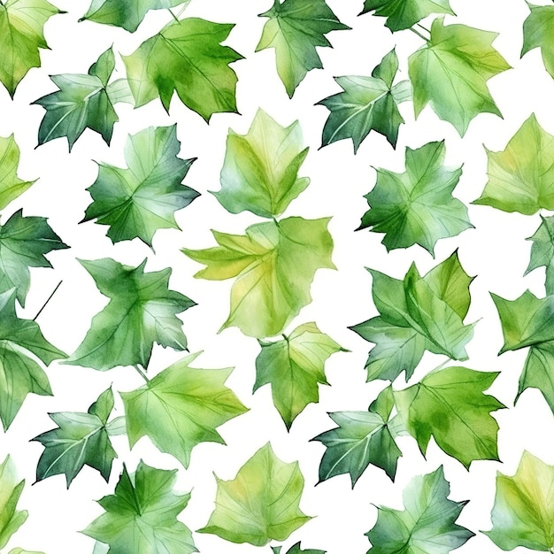 Premium AI Image | Poison ivy leaves pattern