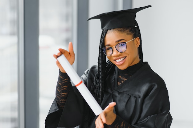 Black Female College Graduate