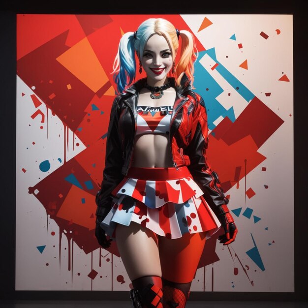 Premium AI Image | Smiling Harley