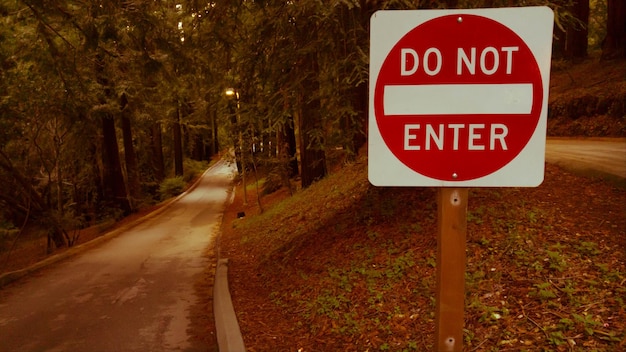 Premium Photo | Stop sign on road