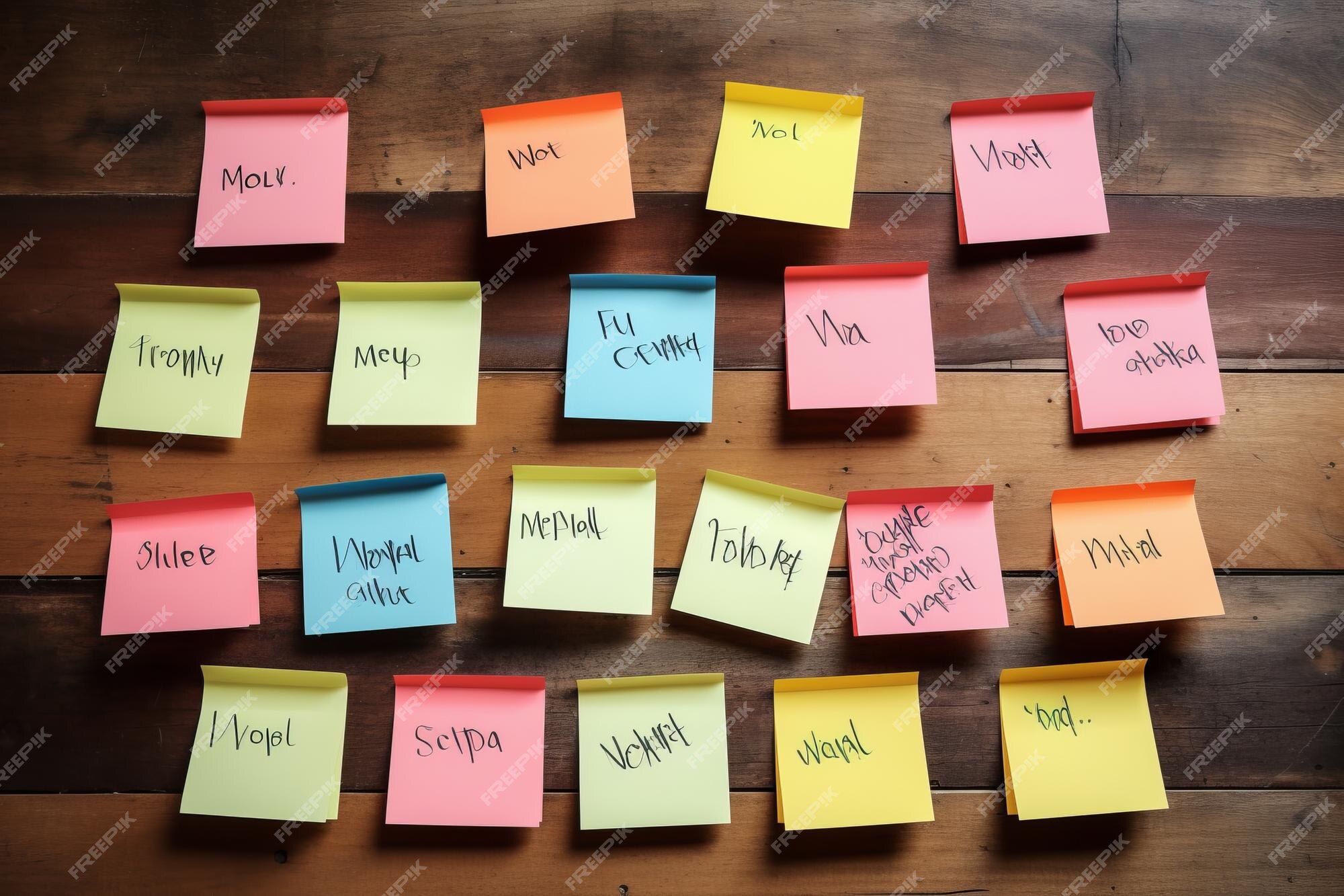 Premium Photo | Unveiling the Power of Modal Verbs Sticky Notes on a ...