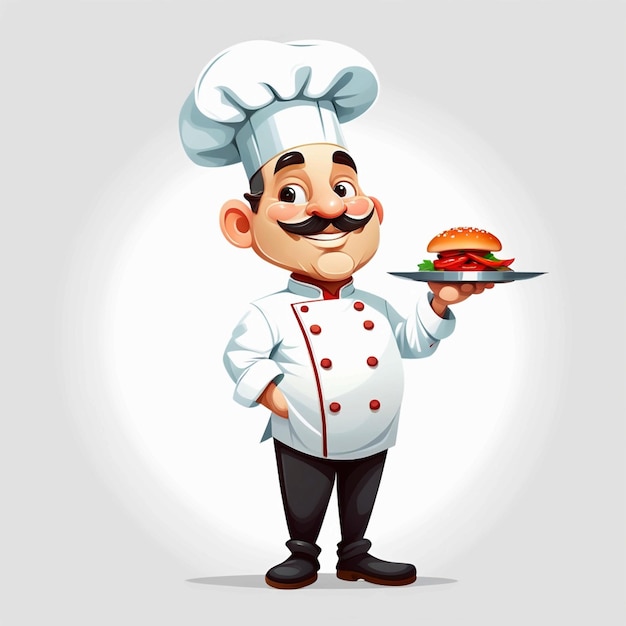 Premium Photo | Vector chef character design