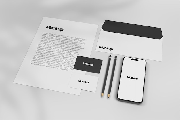 Premium PSD | Mockup Identity Brand