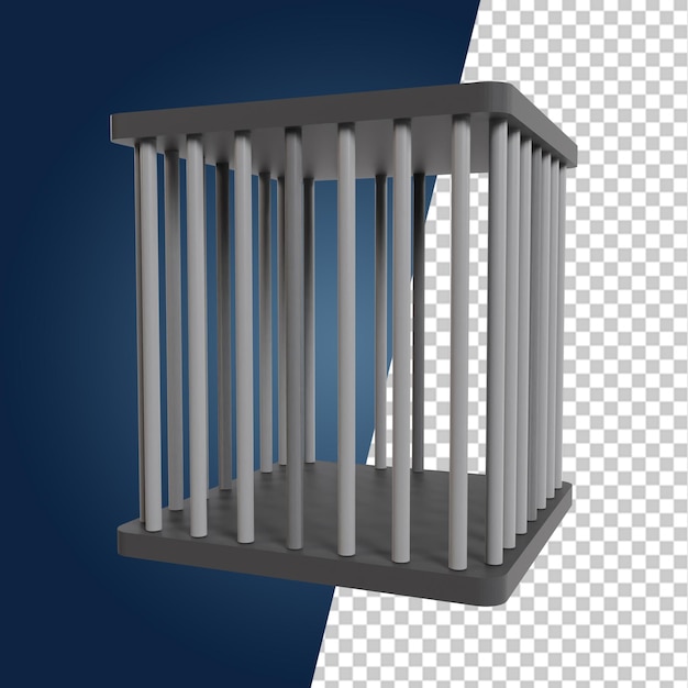 Premium PSD | Police department 3d render icon