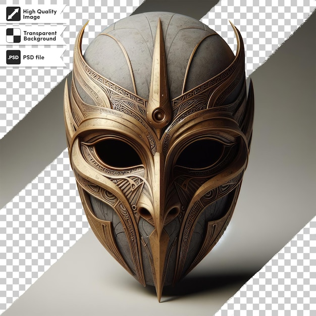 Premium PSD | Psd egyptian pharaoh mask on transparent background with ...